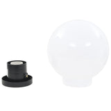 LED Bowl Lamps 4 pcs Spherical 20 cm PMMA 277141