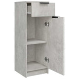 Bathroom Cabinet Concrete Grey 32x34x90 cm Engineered Wood 811290