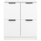 Sideboards 2 pcs White 60x30x70 cm Engineered Wood 3115804
