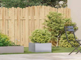 Planter 40x40x30 cm Galvanised Steel 860799