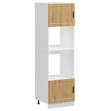 Oven Cabinets 2 pcs Porto Artisan Oak Engineered Wood 3315060