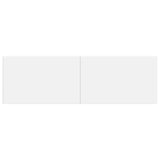 Wall-Mounted Headboard BREDA White Engineered Wood 897605