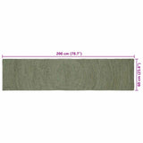 Area Rugs Olive Green 60 x 200 cm Jute 42010572