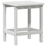 Side Table White 38 x 38 x 46 cm Polyethylene 42006633