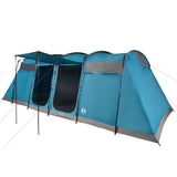Family Tent Tunnel 10-Person Blue Waterproof 94620