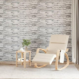 3D Wall Panels 14 pcs Light Grey 100x25 cm EPS 4008553