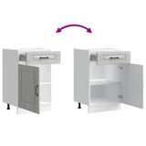 Kitchen Base Cabinet Kalmar Grey Sonoma Engineered Wood 853483