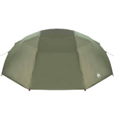 Fishing Tent with Roof Olive Green 514 x 465 x 187 cm 4100661
