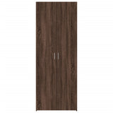 Highboard Brown Oak 70x42.5x185 cm Engineered Wood 3281426