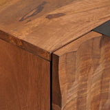 Sideboard 2 pcs Acacia Brown Finish 60 x 33 x 75 cm 3310034