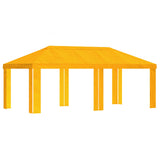 Gazebo Cover 6 x 3 m Yellow Polyester 190 gsm 900430