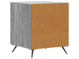 Bedside Cabinet Grey Sonoma 43 x 41 x 66.5 cm Engineered Wood 895481