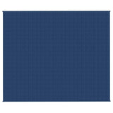 Weighted Blanket Blue 220x260 cm 15 kg Fabric 350803
