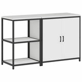 Kitchen Storage Set HATTEM 2 pcs White Cold-rolled Steel 3392681
