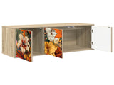 Wall-mounted TV Cabinet GENNEP 102 x 33 x 40 cm Sonoma Oak 8007161