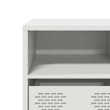 TV Cabinet White 135x39x43.5 cm Cold-rolled Steel 851333