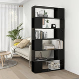 Book Cabinet Room Divider Black 100x24x188 cm 3082072
