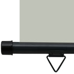 ZNTS Balcony Side Awning 105x250 cm Grey 48416