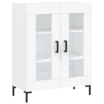 Highboard White 69.5x34x180 cm Engineered Wood 3189317