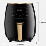 ZNTS 4.5L Air Fryer Digital Kitchen Oven Oil Free Low Fat Healthy Frying Cooker UK 26895800