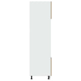 Microwave Cabinet Lyon Artisan Oak 60x57x207 cm Engineered Wood 3334024