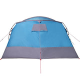 Family Tent Tunnel 8-Person Blue Waterproof 94750