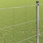Field Fence Silver 50 x 1.5 m Galvanised steel 42005847