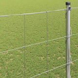 Field Fence Silver 50 x 1.5 m Galvanised steel 42005847
