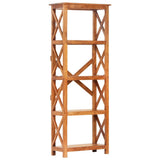 Bookshelf 60x30x160 cm Solid Acacia Wood Honey Finish 289625
