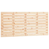 Wall Headboard 146x3x63 cm Solid Wood Pine 824733