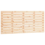 ZNTS Wall Headboard 146x3x63 cm Solid Wood Pine 824733