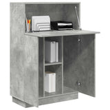 Desk Concrete Grey 71.5 x 31.5 x 106.5 cm Engineered Wood 869485