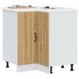 Kitchen Corner Base Cabinet Lucca Artisan Oak Engineered Wood 853756