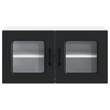 Dishwasher Panel Kalmar Black 80 x 31 x 40 cm Engineered Wood 884595