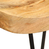 Bar Stools 2 pcs Solid Mango Wood 244010