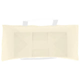 Paper Bags 250 pcs with Handles Yellow 26x12x35 cm 4102010