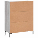 Sideboard Grey Sonoma 69.5x34x90 cm Engineered Wood 830266