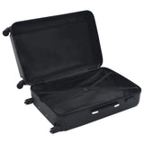 Hardcase Trolley Set 3 pcs Black ABS 91886