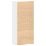 Shoe Cabinet with Door White 80 x 39 x 180 cm Engineered wood 3333866