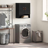 Wall Cabinet Black oak 60 x 31 x 70 cm Engineered wood 879533