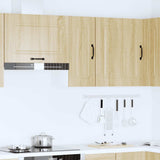 Kitchen Wall Cabinet Kalmar Sonoma Oak Engineered Wood 853540