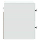 Wall-Mounted Bedside Cabinet 2 pcs White 33 x 34.5 x 40 cm 898126