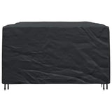 Furniture Cover Plain Black 280 x 204 x 106 cm 600D 4105842