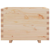 ZNTS Garden Planter 70x70x49.5 cm Solid Wood Pine 847363
