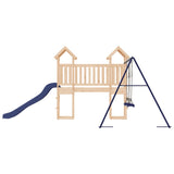 ZNTS Outdoor Playset Solid Wood Pine 3155825