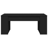 Coffee Table Black 102x55x42 cm Engineered Wood 831854