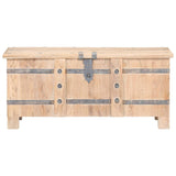 Chest 90x40x40 cm Solid Acacia Wood 289638