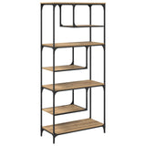 Bookcase Artisan oak Engineered wood 882836