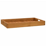 Serving Tray 60x35 cm Solid Teak Wood 315456