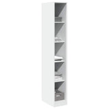 Wardrobe White 30x50x200 cm Engineered Wood 3307702